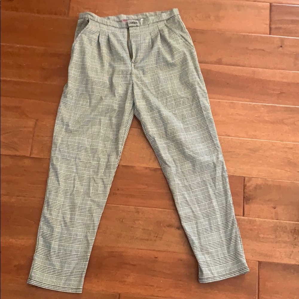 Plaid pants